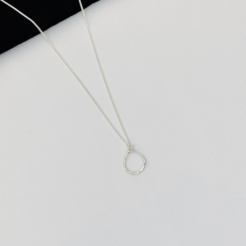 Black Circle Pendant Necklace | Jungkook - BTS - Fashion Chingu