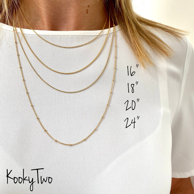 Gold Satellite Necklace - KookyTwo