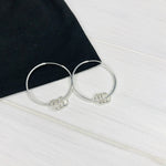 "The Carole" Silver Rings Earrings - KookyTwo