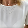 Silver Fine Necklace Chains - KookyTwo