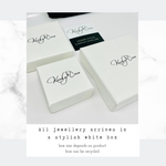 Each ring arrives in a gift box. KookyTwo jewellery.