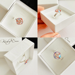 Girls pretty pink ring perfect as prom gift for girls. Sweet sixteen gift for girls.
