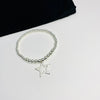 Silver Star Bracelet with Star Charm