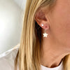 Silver Star Earrings - KookyTwo