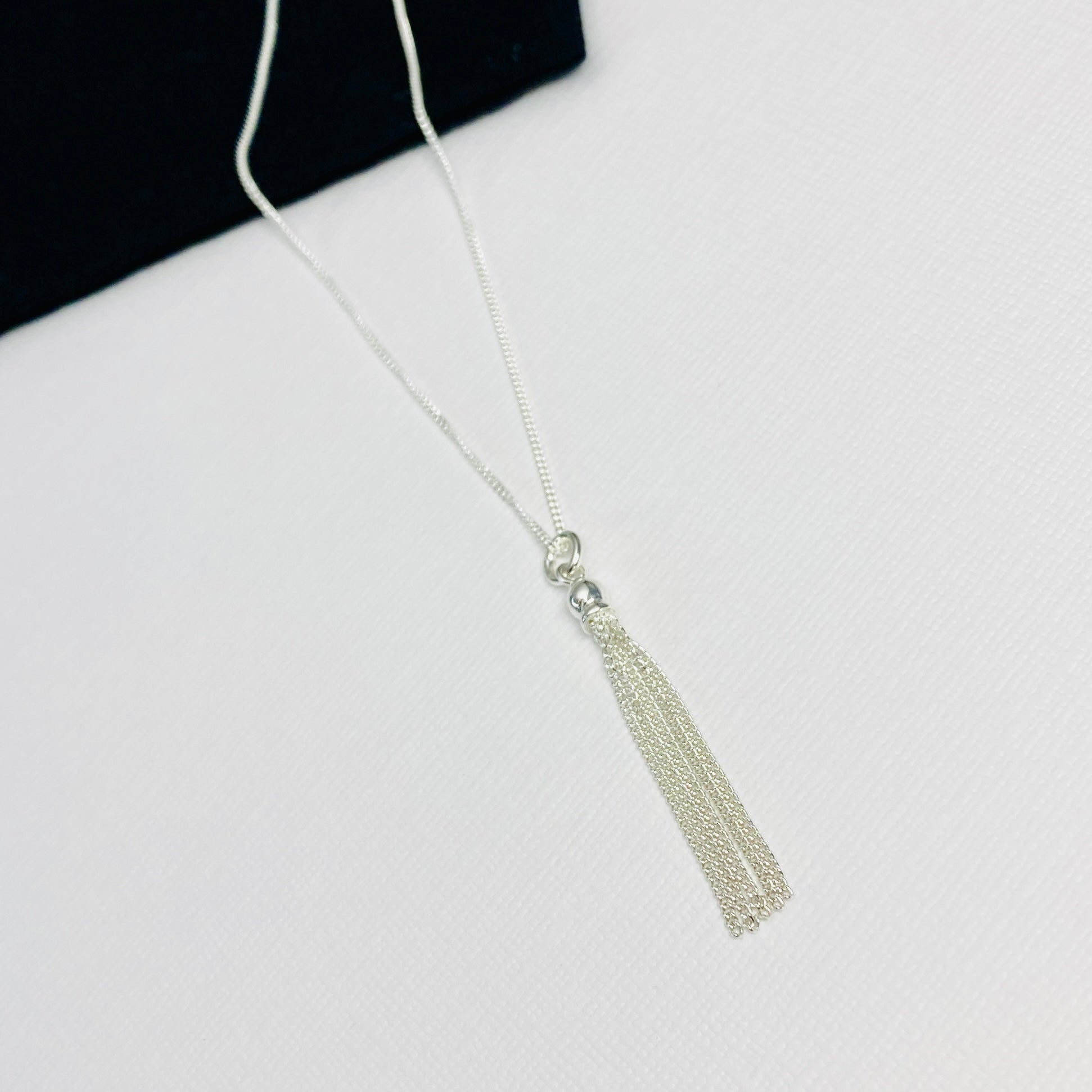 Silver Tassel Necklace | Sterling Silver Tassel Necklace | KookyTwo