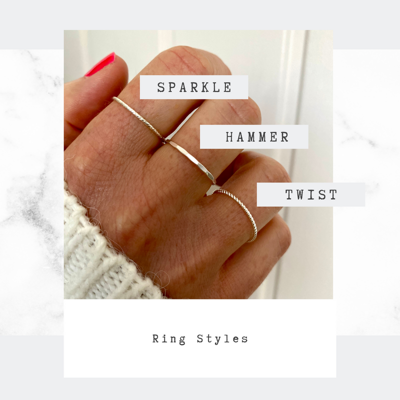 STACKS | Silver Stacking Rings